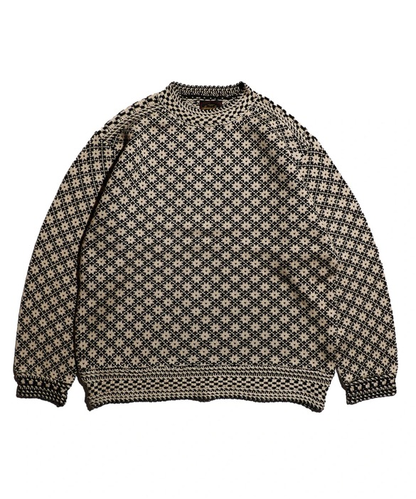 NORDIC CREW SWEATER　14,300円（税込）