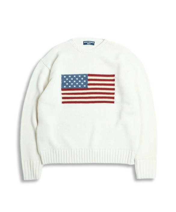 GOLF / FLAG CREW SWEATER　14,300円（税込）