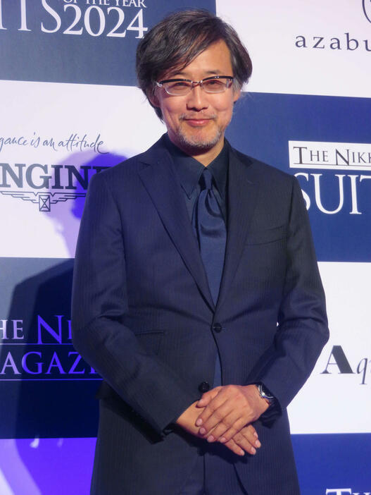 「SUITS OF THE YEAR2024」でイノベーション部門に選出された山崎貴監督（撮影・村上幸将）