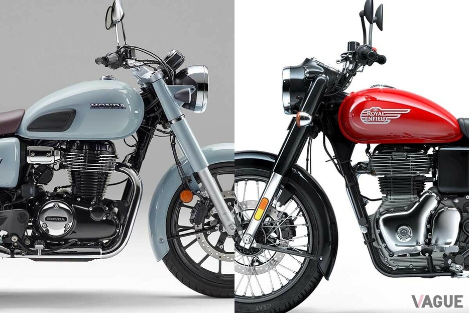 ネオクラシックバイクのブームを牽引するホンダ「GB350」とロイヤルエンフィールド「ブリット350」