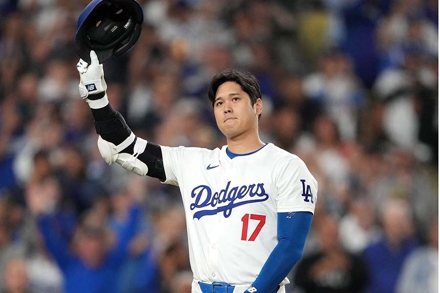 ドジャースの大谷翔平【写真：ロイター】