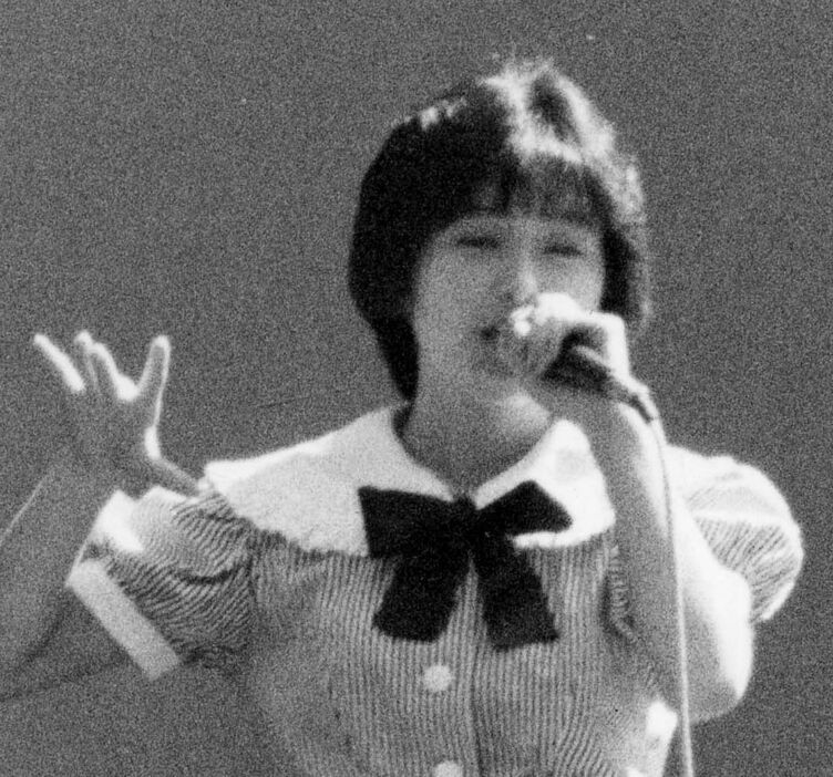 酒井法子＝1987年撮影