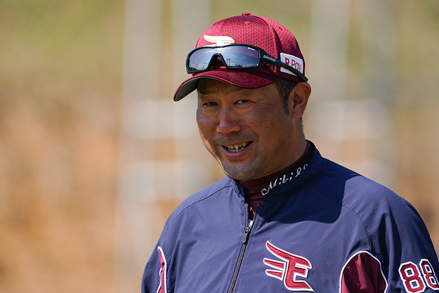 楽天・三木肇監督【写真：荒川祐史】