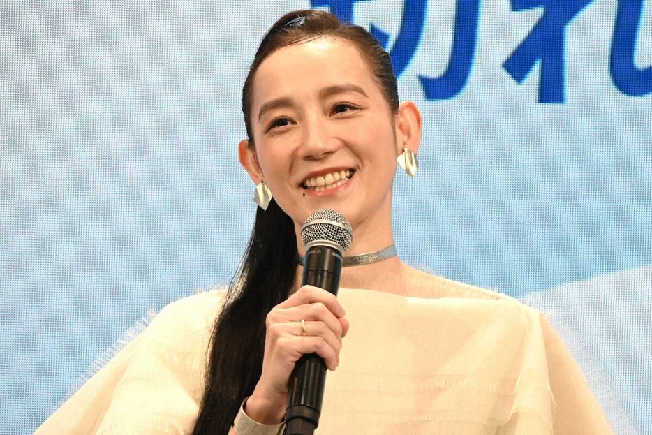 イベントに登壇した篠原ともえ（撮影・小渕　日向子）