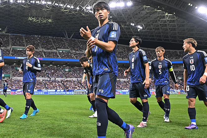 三笘は11月の連戦でゴールを奪えるか。写真：金子拓弥（サッカーダイジェスト写真部）