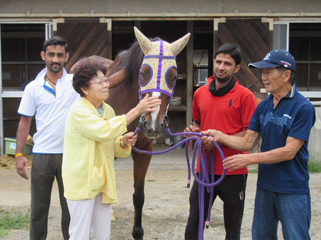 多くの人々から愛されたヒカルアヤノヒメ(提供：愛知県競馬組合)