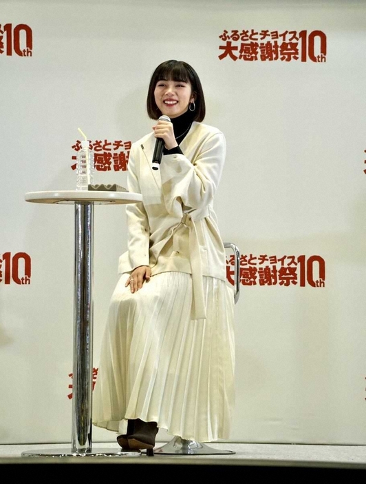 イベントに出演した池田エライザ