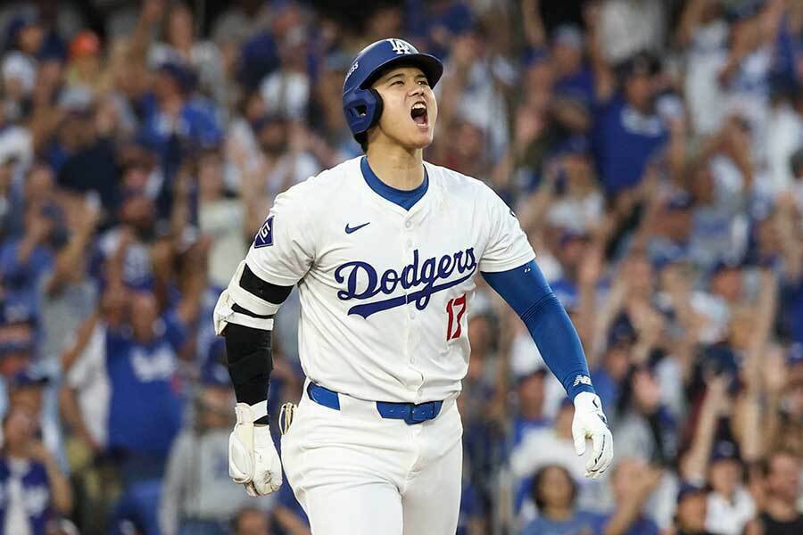 ドジャースの大谷翔平【写真：ロイター】