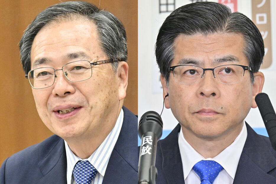 斉藤鉄夫氏と石井啓一氏