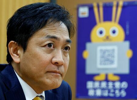 国民民主党の玉木代表（写真：ロイター/アフロ）