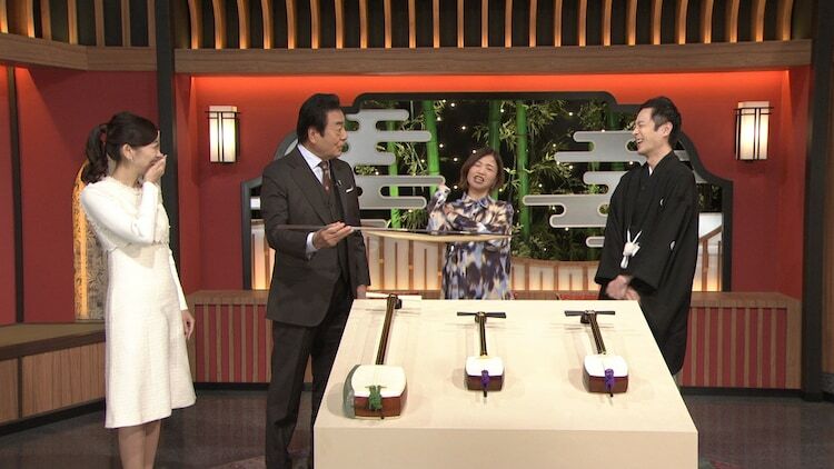 NHK Eテレ「『芸能きわみ堂』胡弓の魅力」より。（写真提供：NHK）