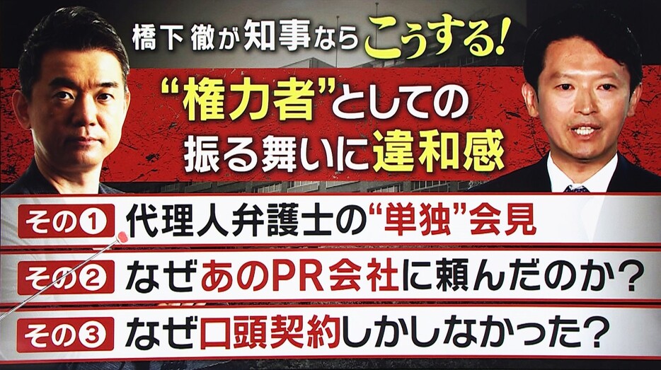 橋下氏が感じる違和感 関西テレビ「旬感LIVEとれたてっ！」より