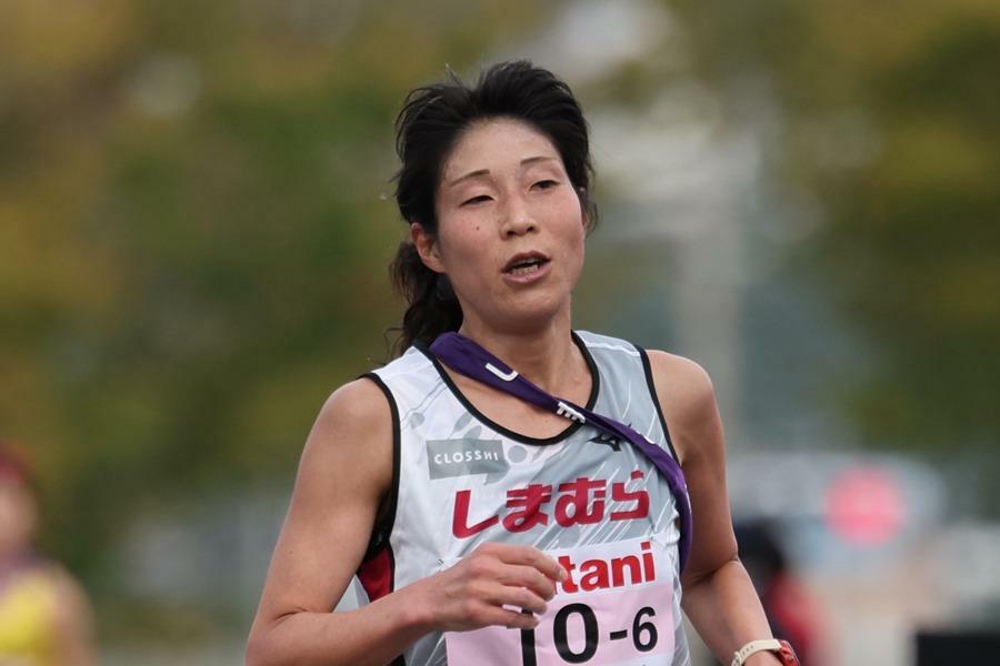 優勝した埼玉のアンカー・山ノ内みなみ（写真は24年プリンセス駅伝）