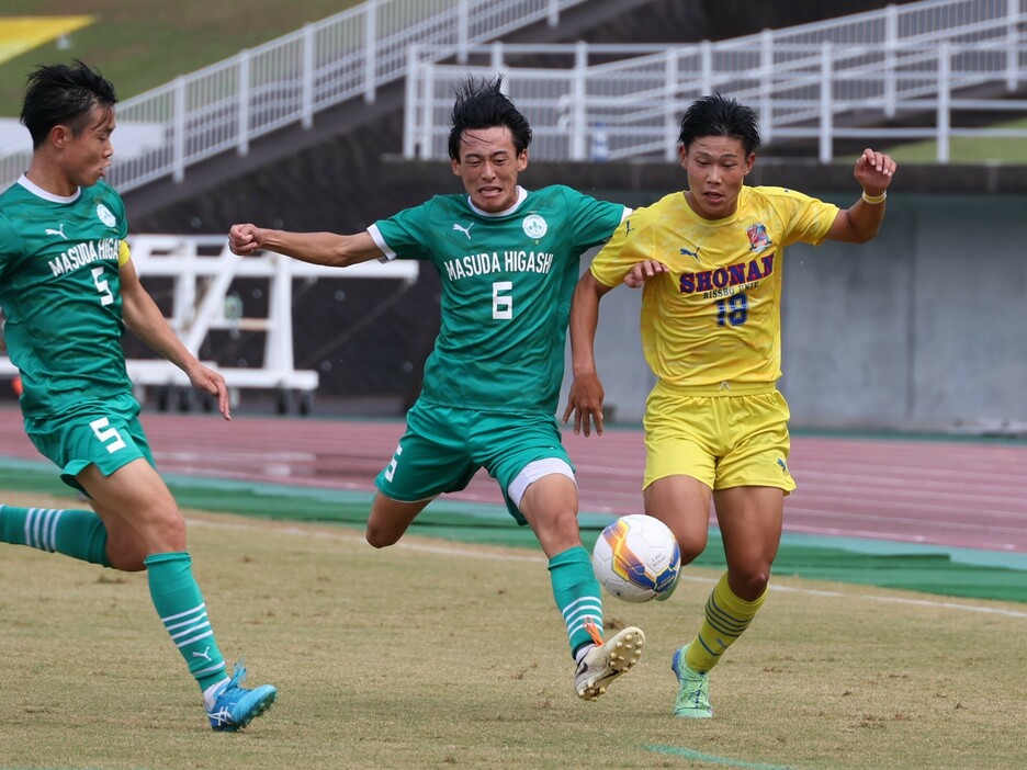 3連覇を狙った立正大淞南高が準決勝敗退(Toshihide ISHIKURA)