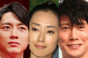 左から小泉孝太郎、木村多江、佐々木蔵之介【Getty Images】