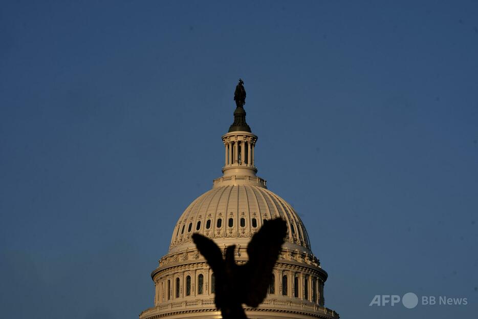 米首都ワシントンにある連邦議会議事堂（2023年5月31日撮影、資料写真）。【翻訳編集】 AFPBB News