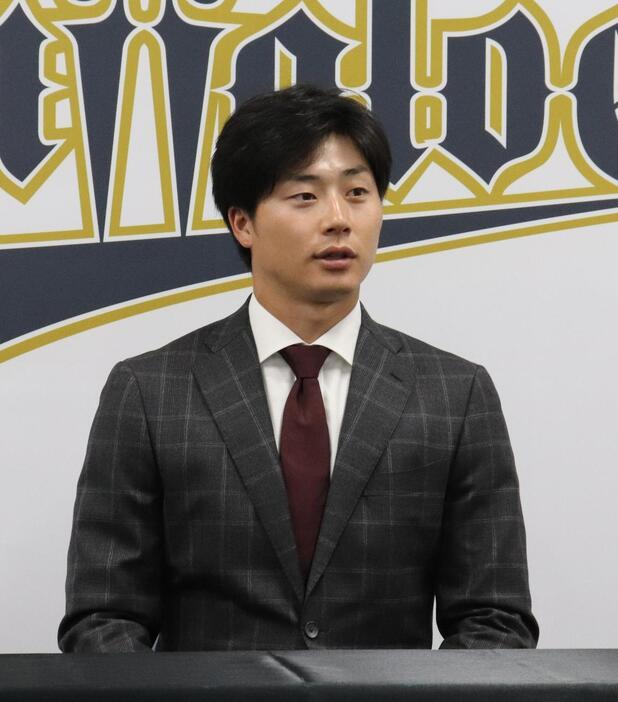 オリックス広岡は契約更改を終えて会見