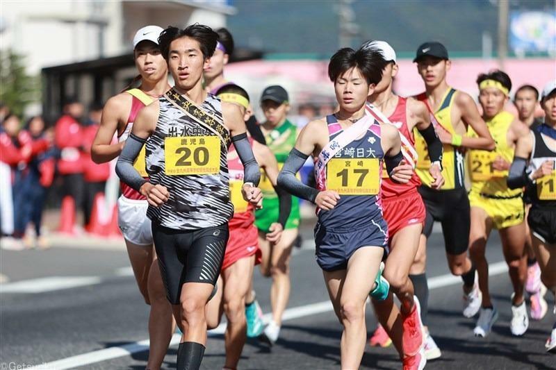 昨年の全九州高校駅伝男子1区