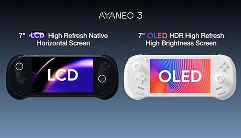 2種類のAYANEO7型ポータブルゲーミングPC「AYANEO 3」