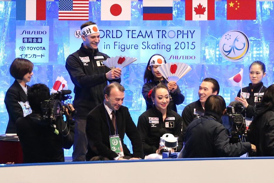 世界フィギュアスケート国別対抗戦 SD＝2015年4月16日（写真：伊藤真吾/アフロスポーツ）