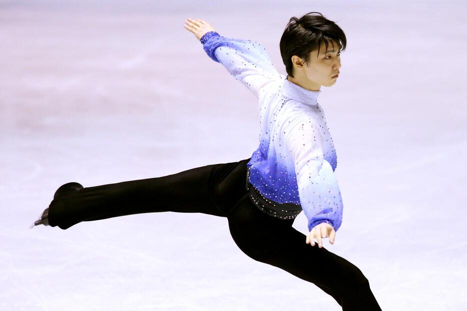 世界国別対抗戦　男子SPの演技＝2015年4月16日（写真：伊藤真吾/アフロスポーツ）