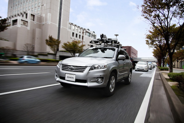 [画像]ゼンリンのハイテク計測車両