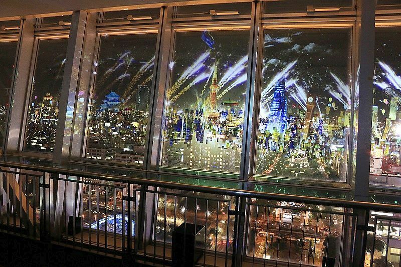 名古屋テレビ塔展望台 夜景と光の演出で観光盛り上げ The Page Yahoo ニュース