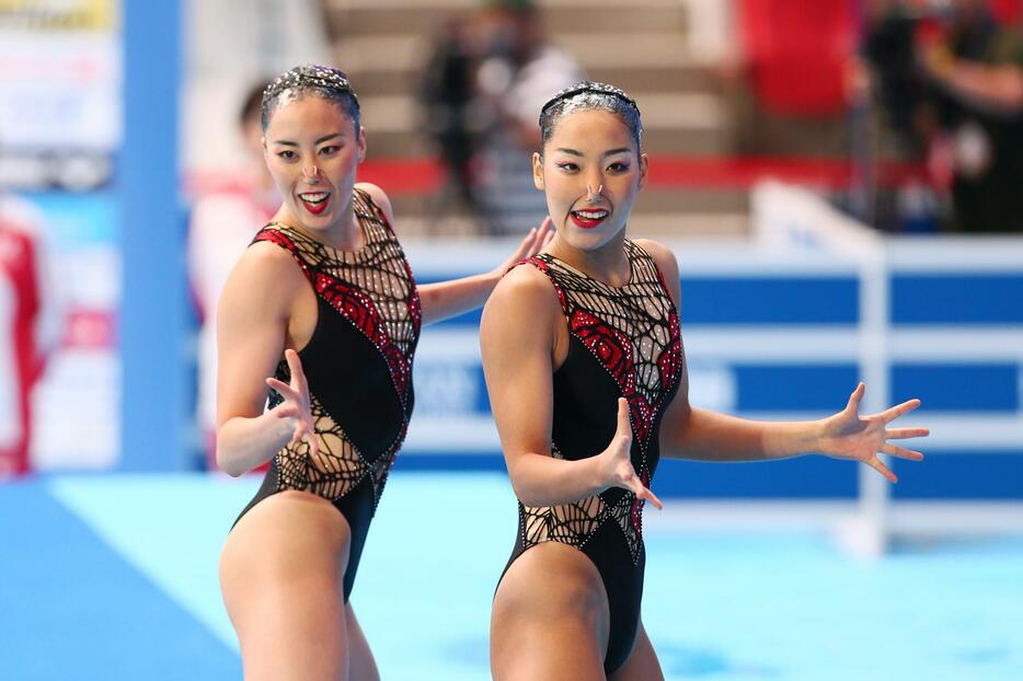 予選。93.5333点で3位＝2015年7月28日（写真：長田洋平/アフロスポーツ）