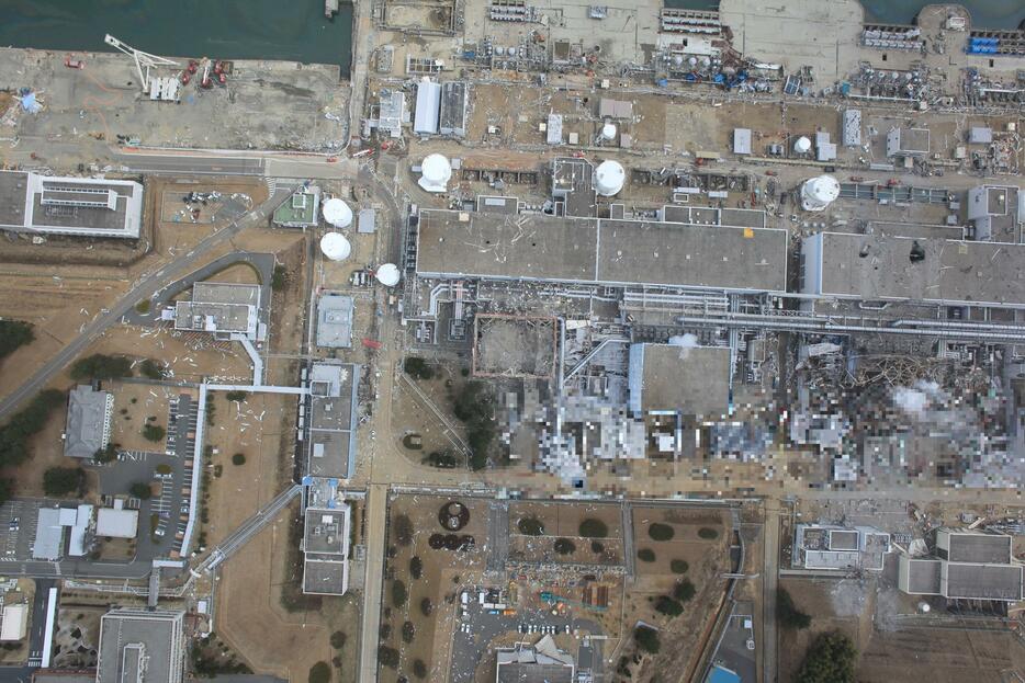 2011年3月20日の福島第一原子力発電所（写真：東京電力）