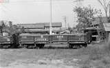 北大社の側線に留置されていた貨車。検査期限は切れていないから、保線用資材の運搬などに使われていたのだろう（1965年10月5日、楠居利彦撮影）。