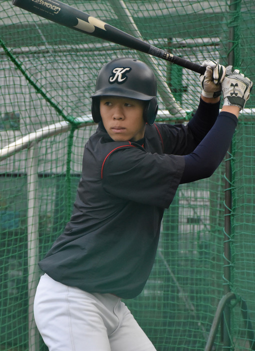 国学院久我山の大野良太＝小林遥撮影