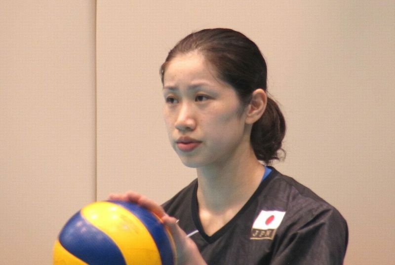 [写真]アジア競技大会で国際大会復帰を果たすバレーボール日本女子の長岡望悠