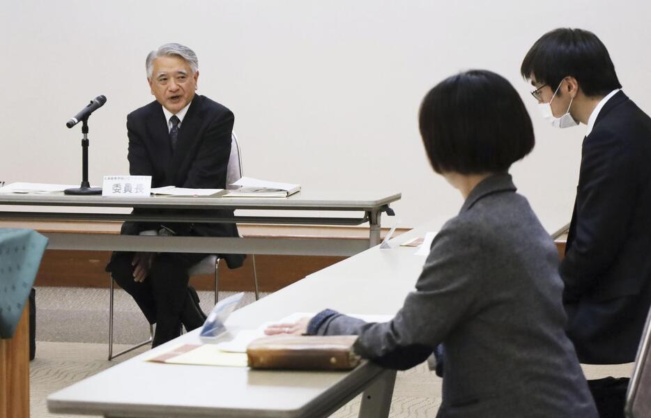 熊本市で開かれた調査委員会の初会合＝11日午後