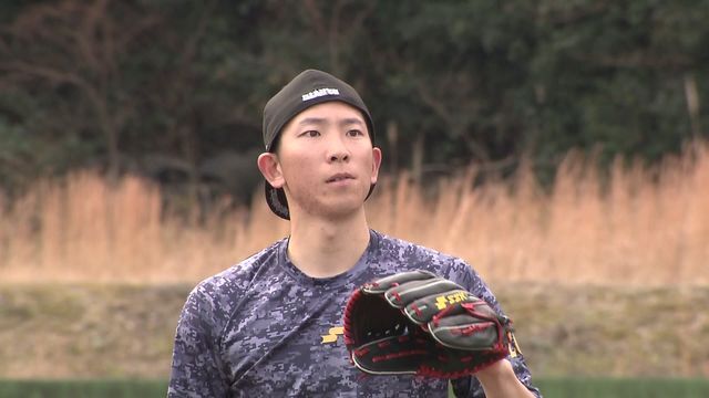 自主トレを公開した巨人・戸郷翔征投手