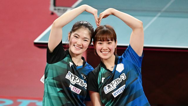 左から木原美悠選手、長崎美柚選手（写真：松尾/アフロスポーツ）