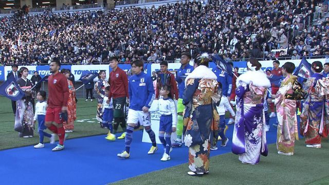 史上初の元日決戦となったサッカー日本代表