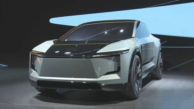 モビリティショーに登場したトヨタの新型EV