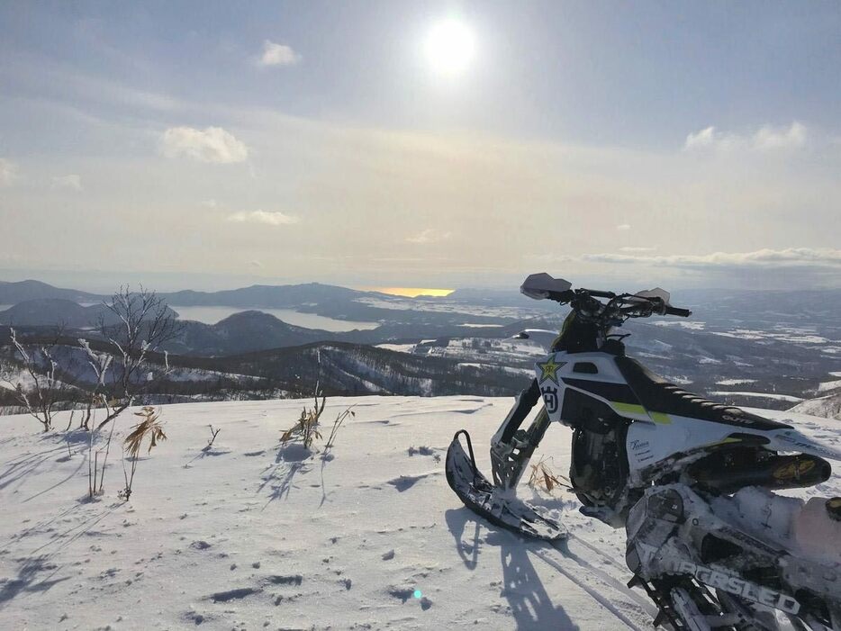 北海道在住のさすライダーがスノーバイクを解説