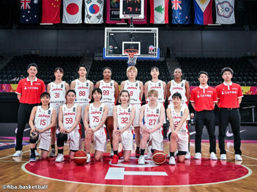 2月8日から始まるOQTに出場する女子日本代表[写真]＝fiba.basketball