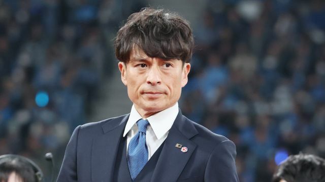 日本サッカー協会の宮本恒靖専務理事（写真：つのだよしお/アフロ）