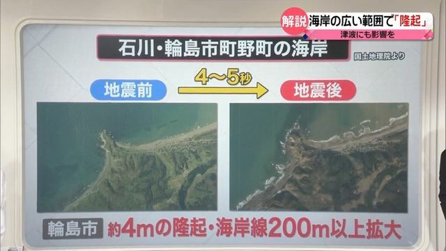 【解説】「隆起」が“津波の防波堤”に 輪島市では約4メートル「隆起」 日テレnews Nnn Yahoo ニュース