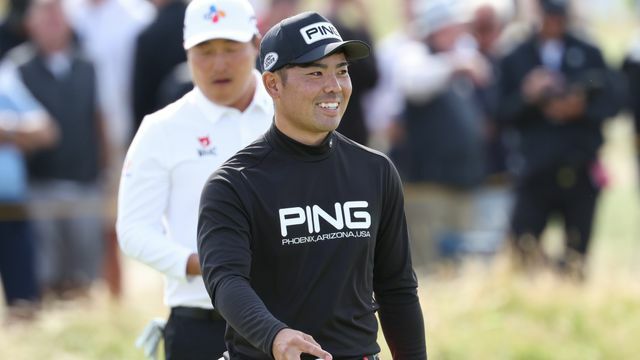 日本勢3人目の大会優勝も狙える蝉川泰果選手（2023年7月21日撮影、写真:青木紘二/アフロスポーツ）