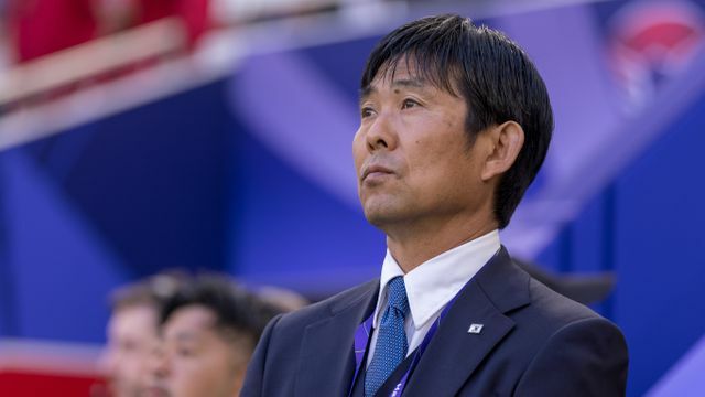 サッカー日本代表・森保一監督(写真：アフロ)