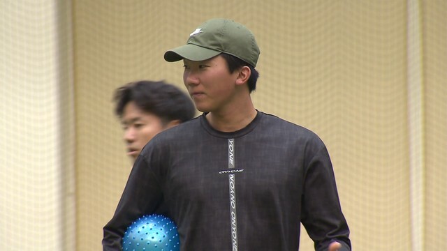 巨人・田中千晴投手