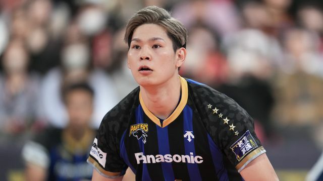 パナソニック西田有志選手(写真：アフロスポーツ)※写真は去年12月