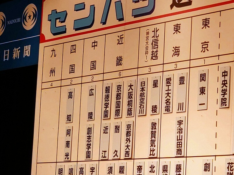 第96回選抜高校野球大会の選考委員会総会＝大阪市北区の毎日新聞大阪本社で2024年1月26日、辻加奈子撮影