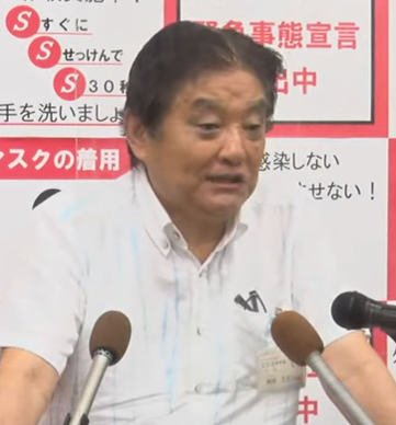 コロナ感染から公務復帰の河村市長。「保健センター、どえらい頑張っとるなという感じは、感じというか、自ら体験してきた」