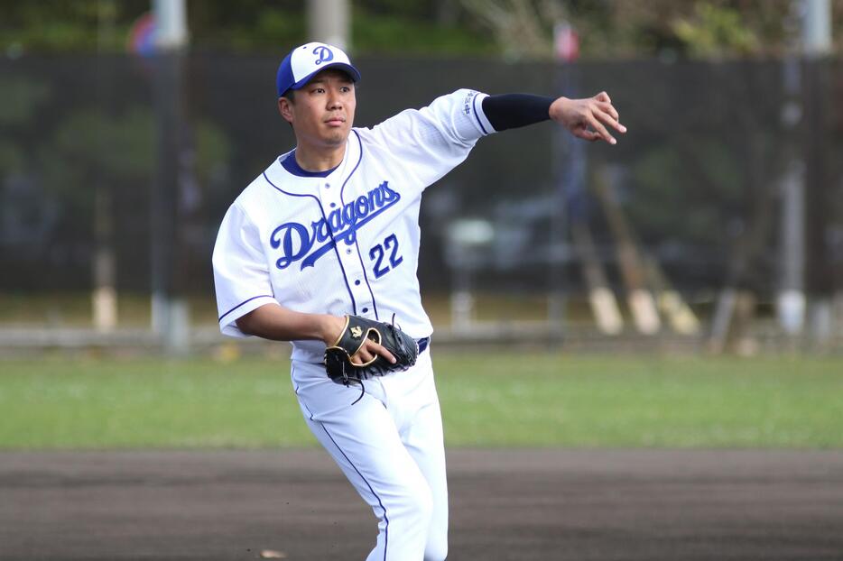 中日の左腕エース大野が阪神に完封勝利。克服した2つの”鬼門”とは？(資料写真・黒田史夫）