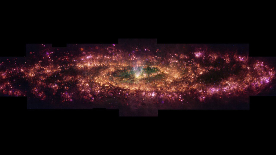 まるで燃え立つ炎の渦 渦巻銀河「NGC 253」をVLTが観測 (sorae