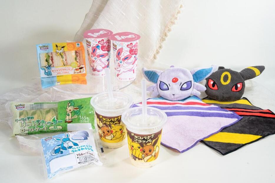 ポケモンファン必見！ファミマにイーブイ＆進化系ポケモンの商品